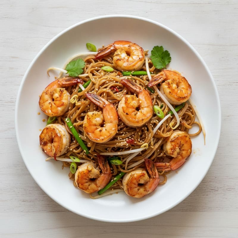 Shrimp Pad Thai Noodles