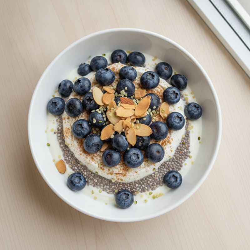 Blueberry Chia Yogurt Parfait