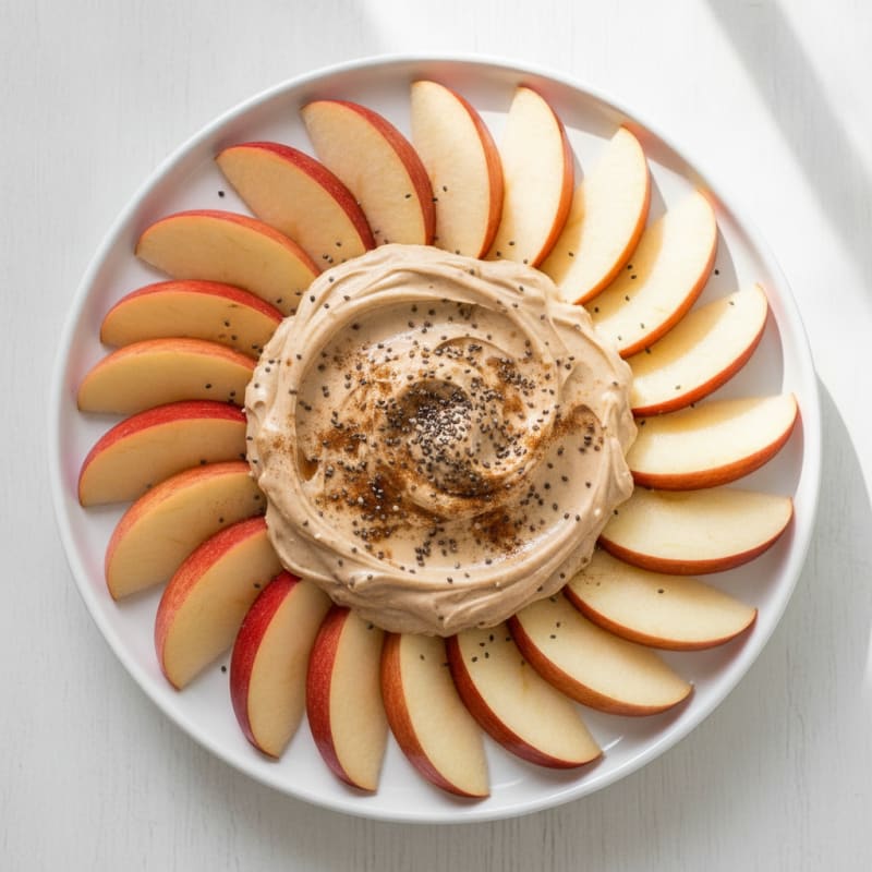 Protein-Packed Apple & Almond Butter Dip