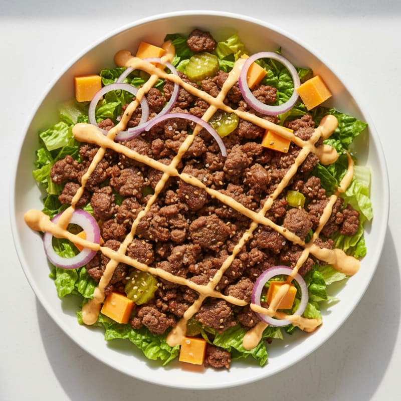 Crispy Beef Big Mac Bowl
