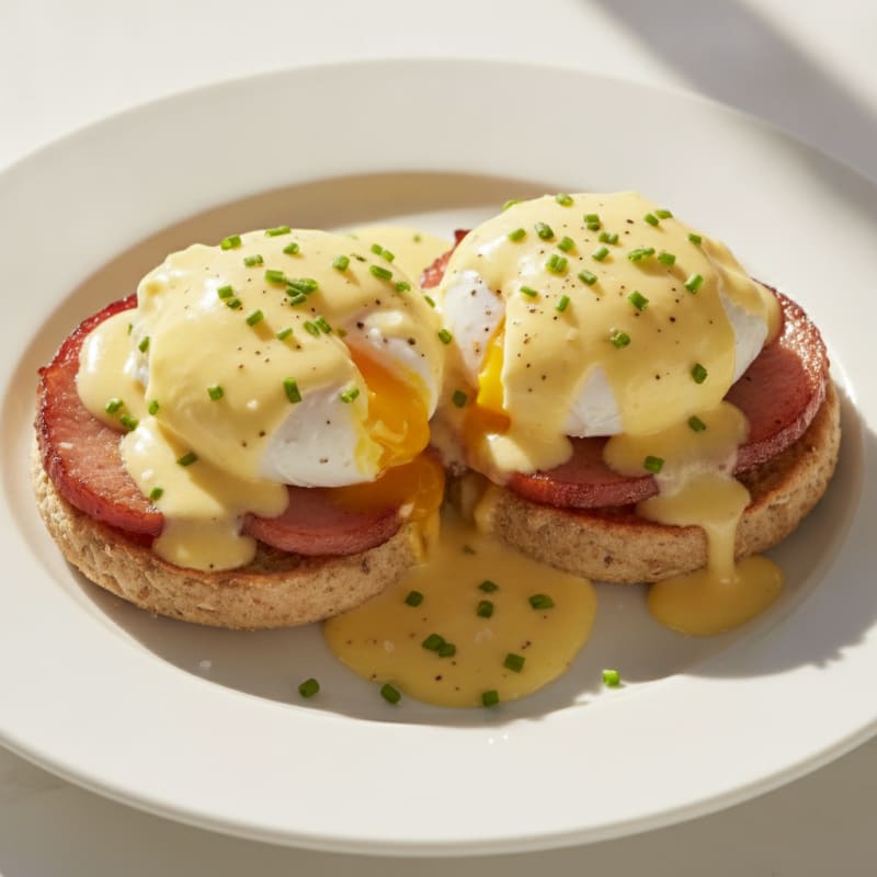 Classic Eggs Benedict with Hollandaise