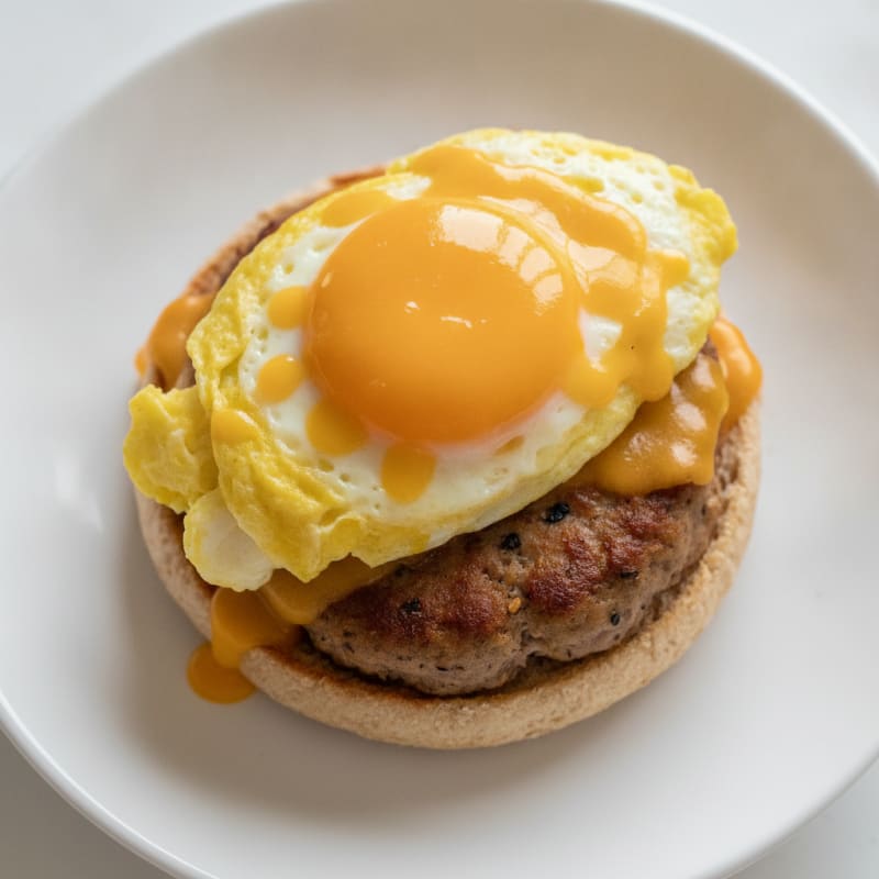 Sausage, Egg, and Cheese Muffin