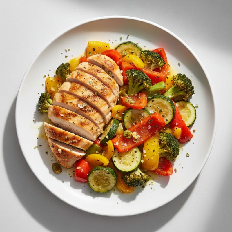 Zesty Lemon Herb Roasted Vegetables