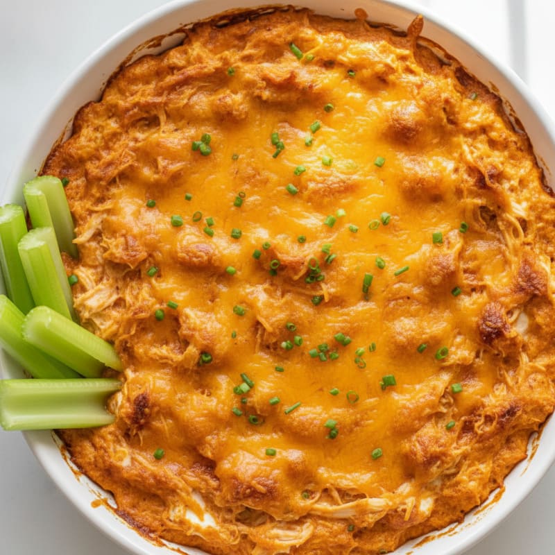 Buffalo Chicken Dip with Cream Cheese