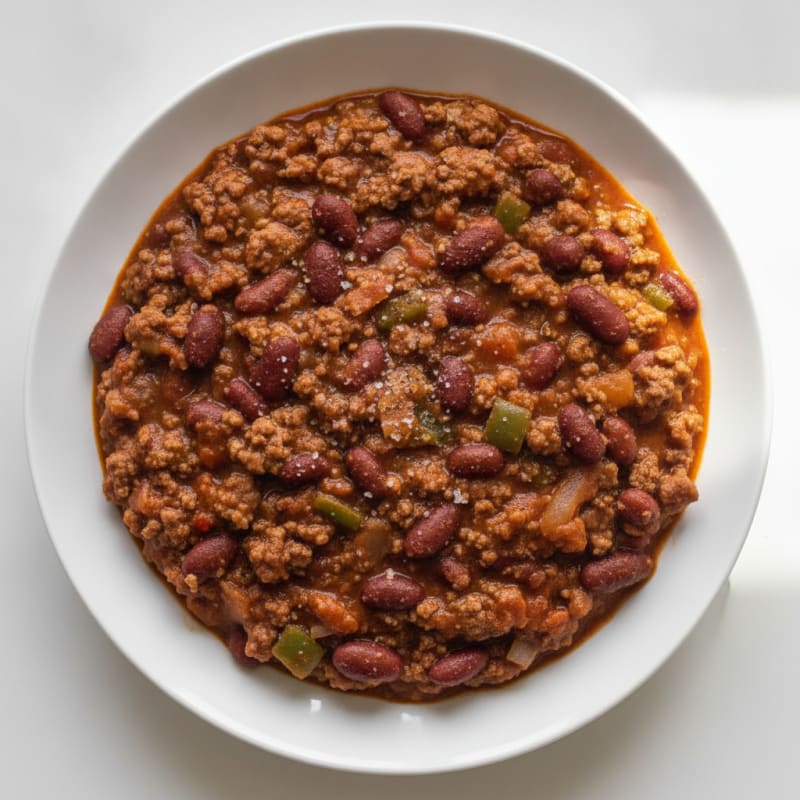 Hearty Slow Cooker Beef Chili