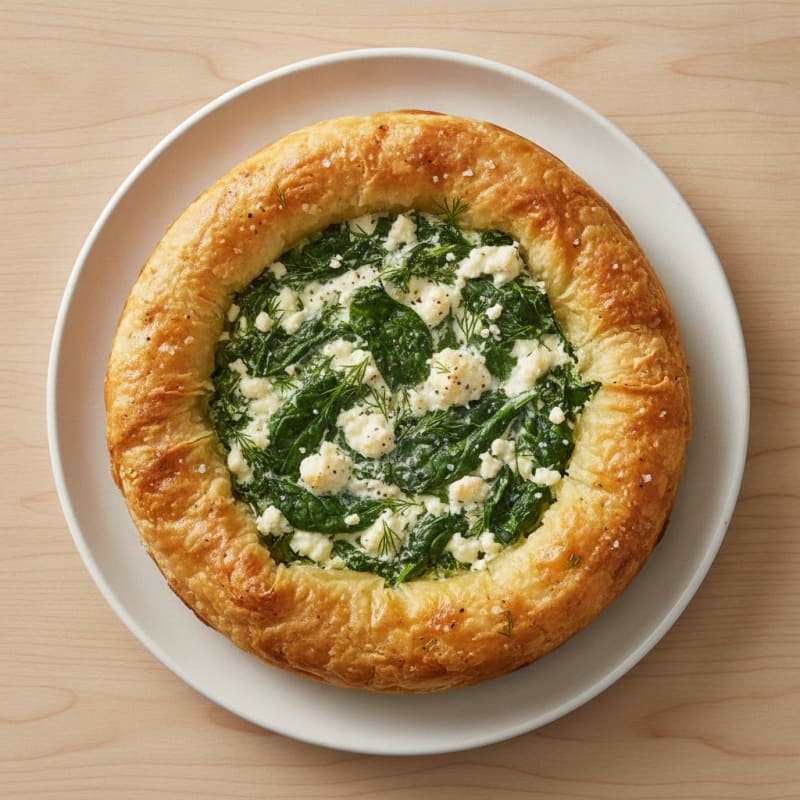 Spinach and Feta Phyllo Pie