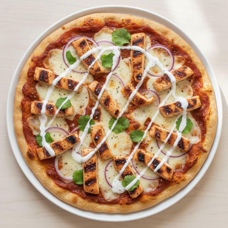BBQ Ranch Chicken Pizza