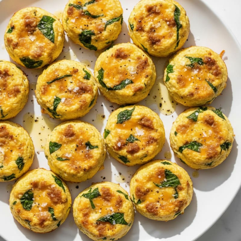 Baked Egg and Cheese Bites