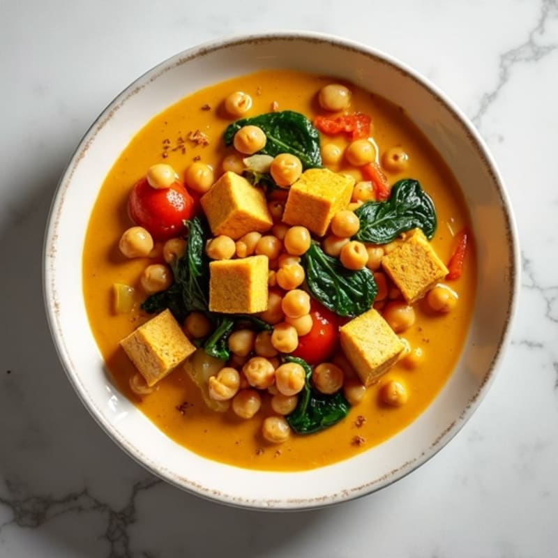 Creamy Spiced Chickpea Curry