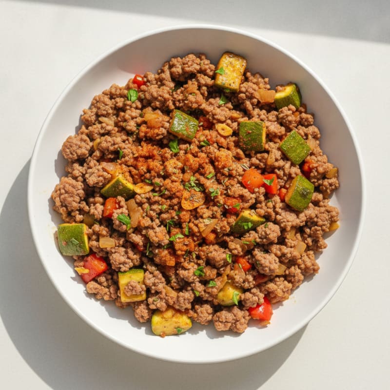 Savory Ground Beef Skillet