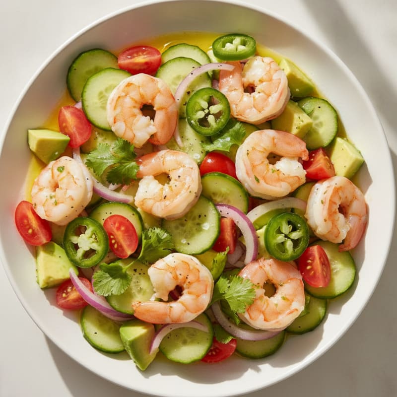 Shrimp and Avocado Ceviche