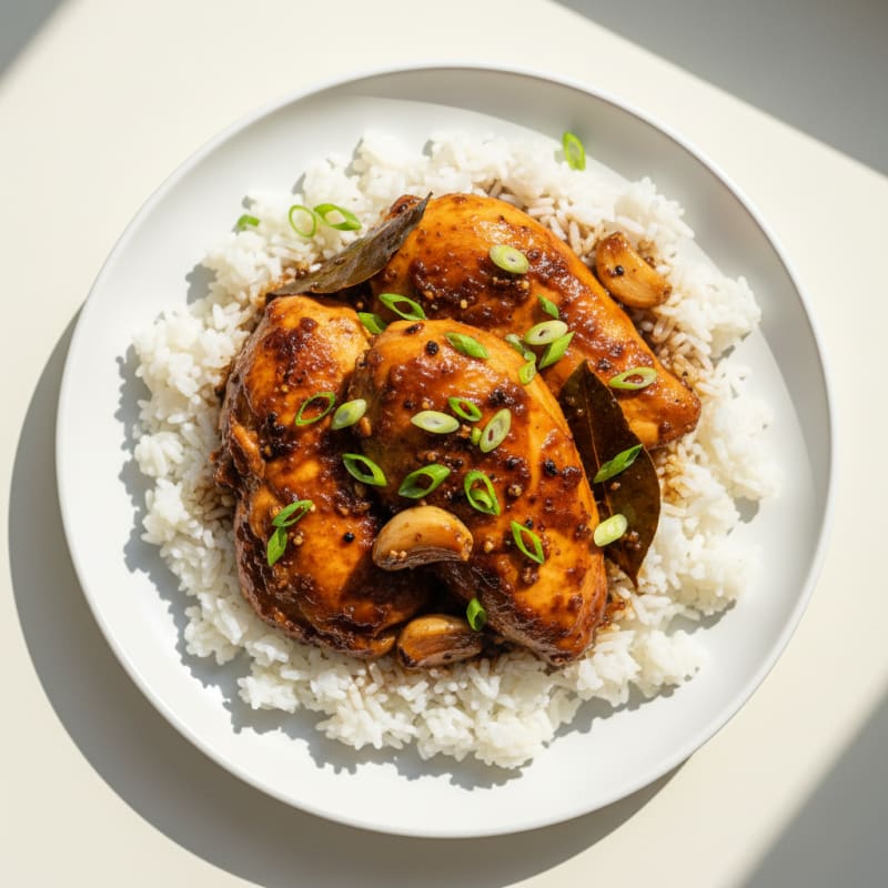Classic Filipino Chicken Adobo