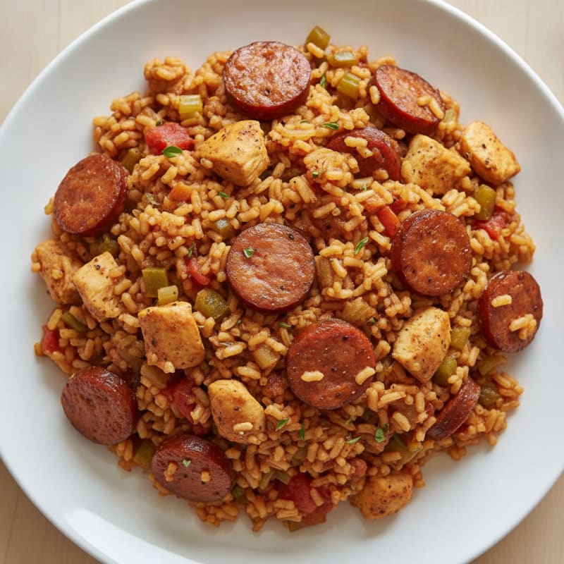 Creole Jambalaya with Andouille Sausage