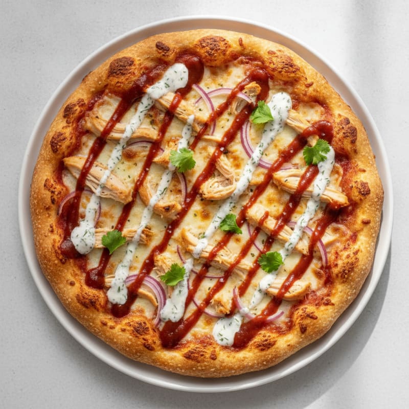 BBQ Ranch Chicken Pizza