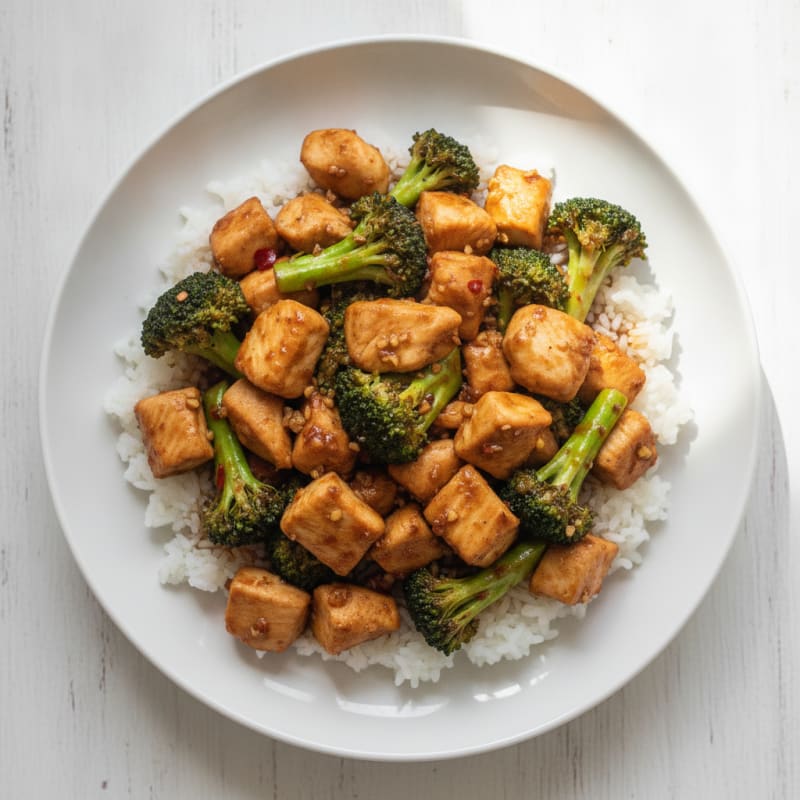 Savory Ginger-Garlic Chicken and Broccoli Stir-Fry