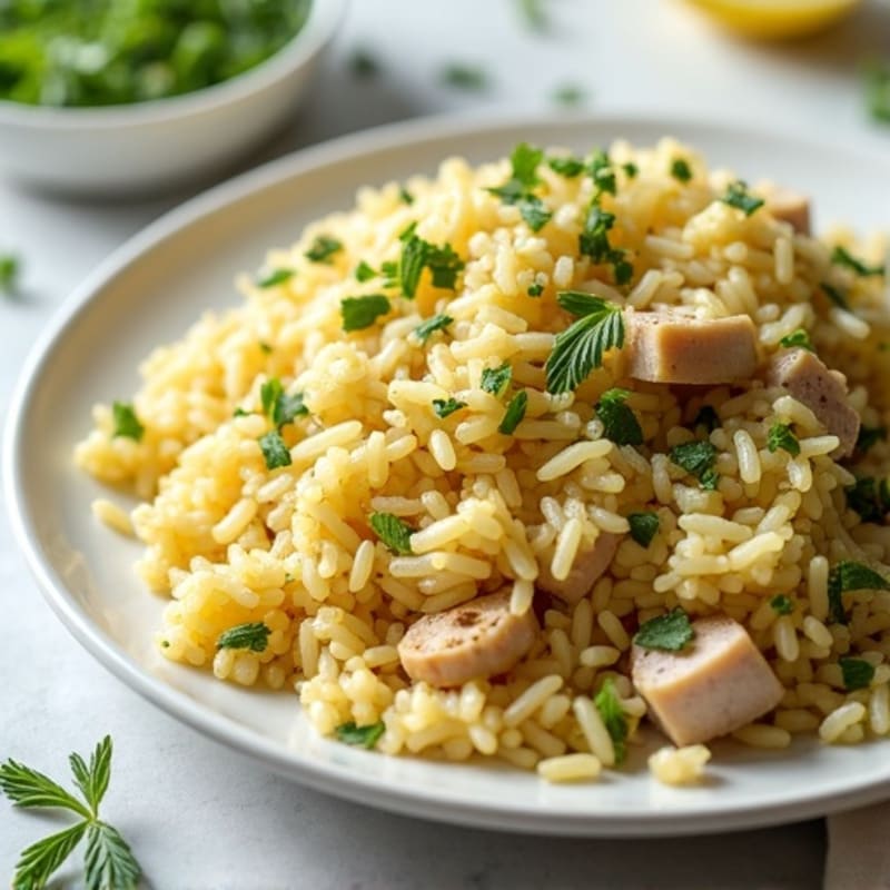 Fresh Herb and Lemon Basmati Rice Pilaf