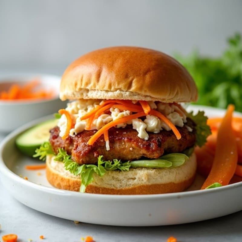 Lean Pulled Pork Sliders with Crunchy Slaw