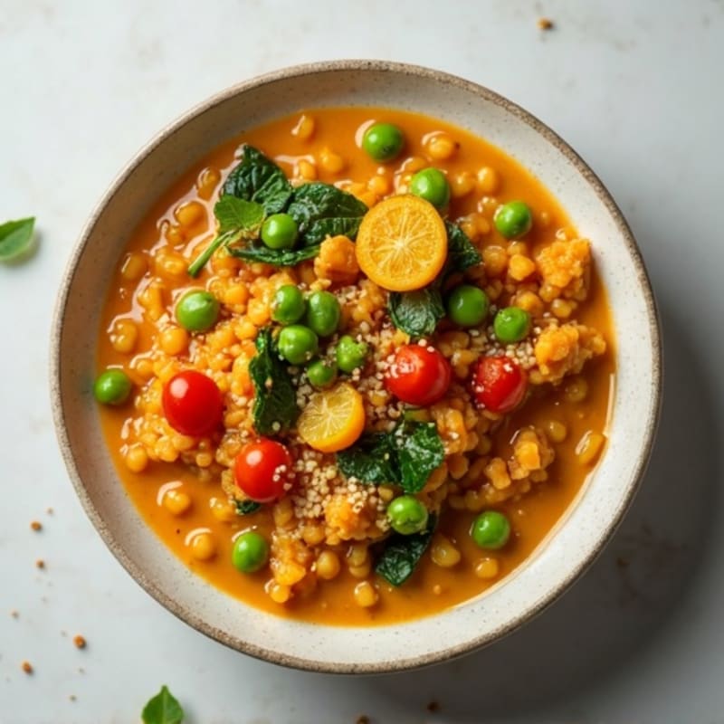 Creamy Coconut Red Lentil Curry
