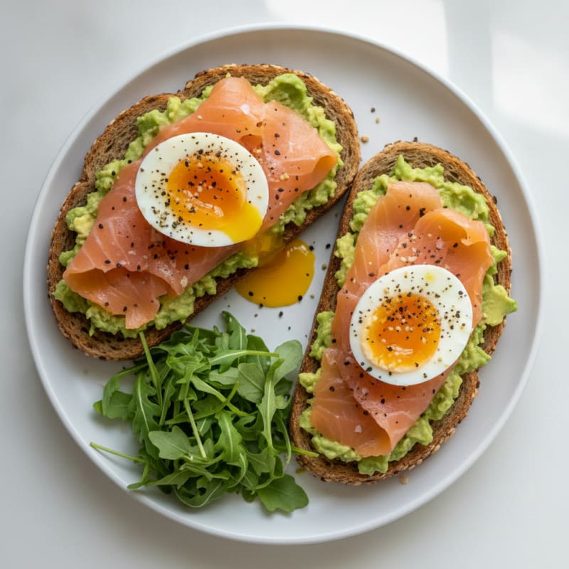 Avocado Toast with Jammy Egg