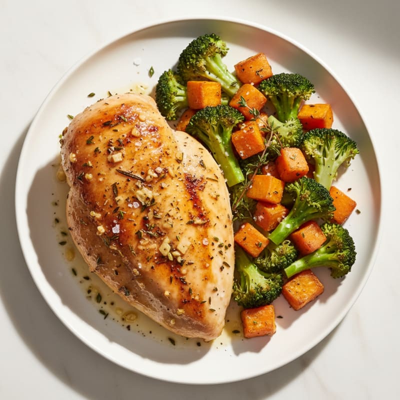 Garlic Herb Roasted Chicken