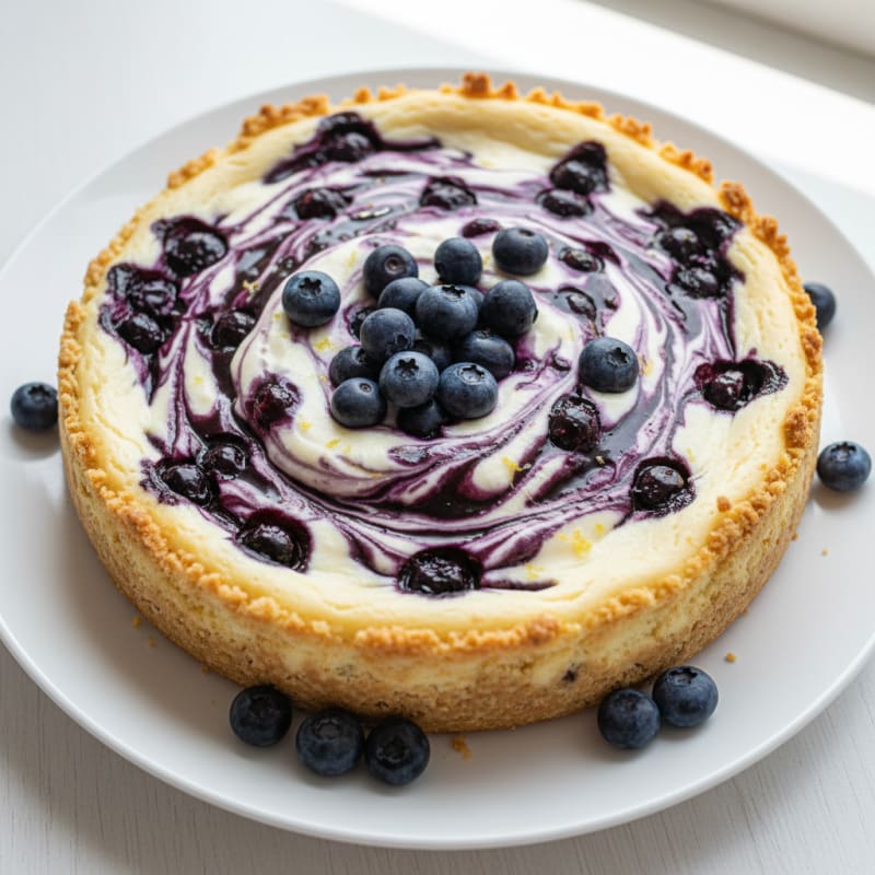 Creamy Greek Yogurt Protein Cheesecake