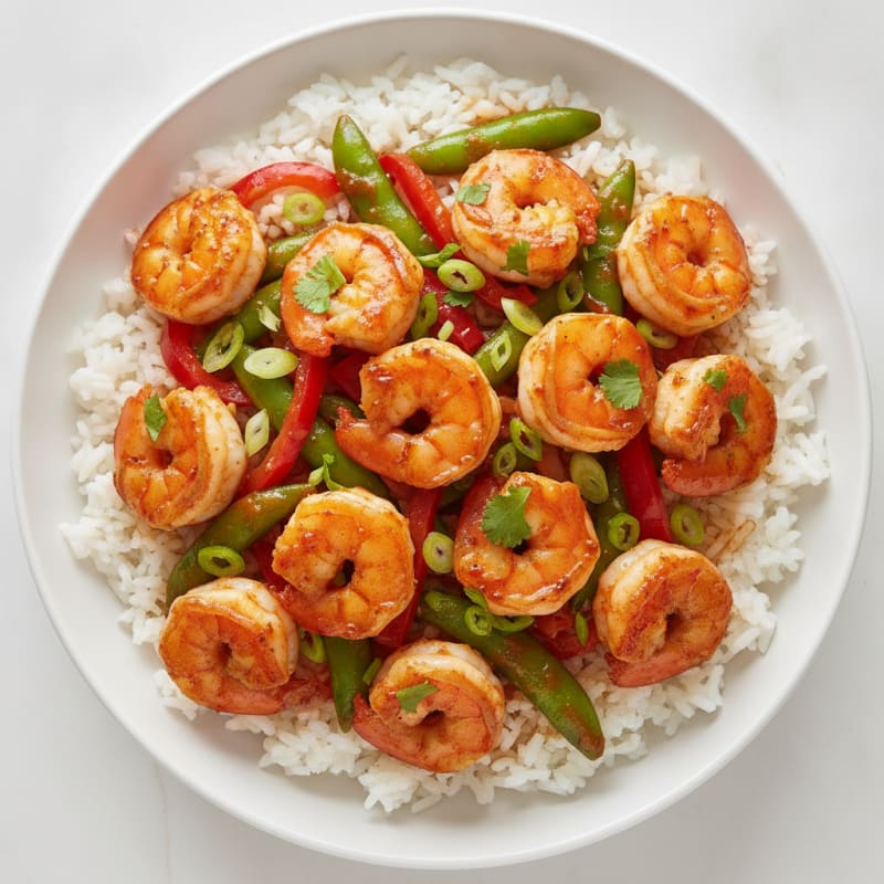 Chili-Lime Shrimp and Rice Bowl