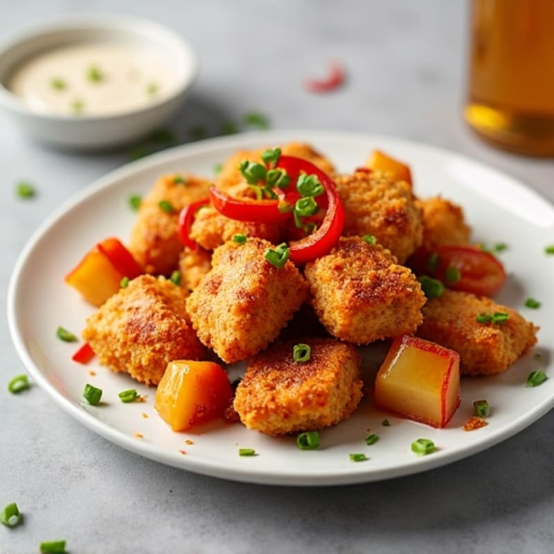 Crispy Baked Sweet and Sour Chicken