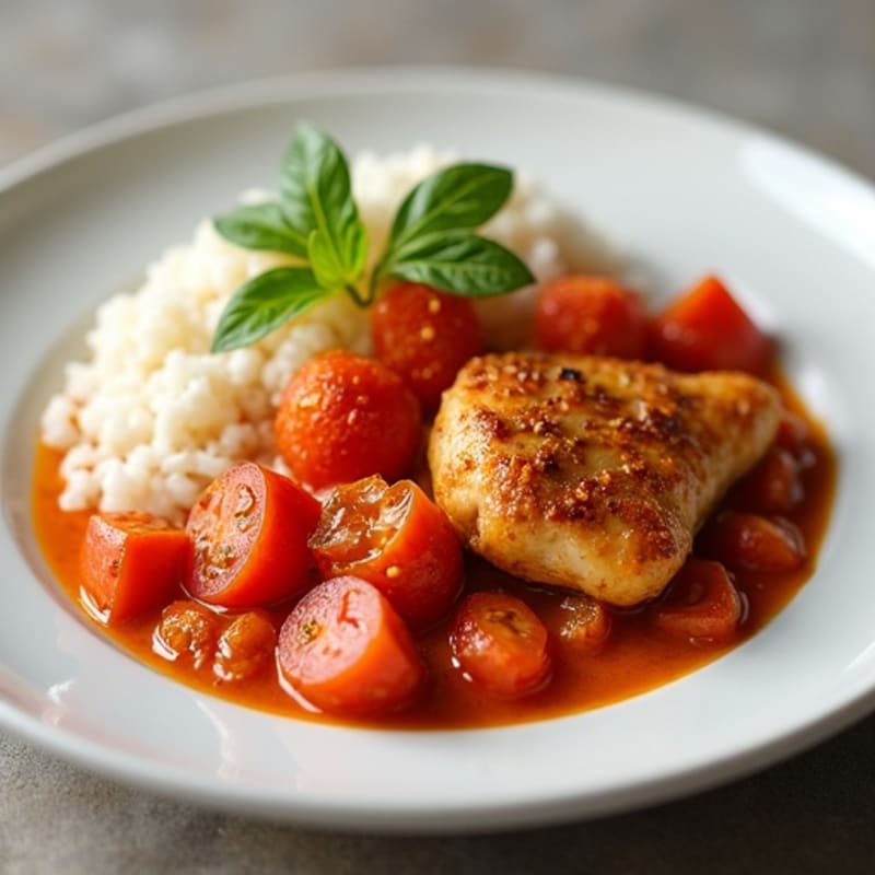 Creamy Spiced Tomato Chicken