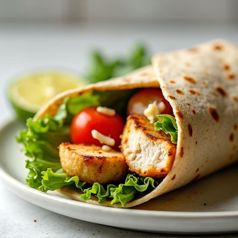 Grilled Chicken Caesar Wrap