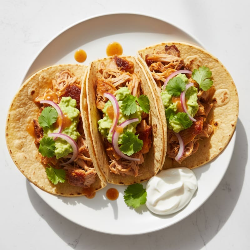 Tender Citrus-Braised Pork Carnitas Tacos