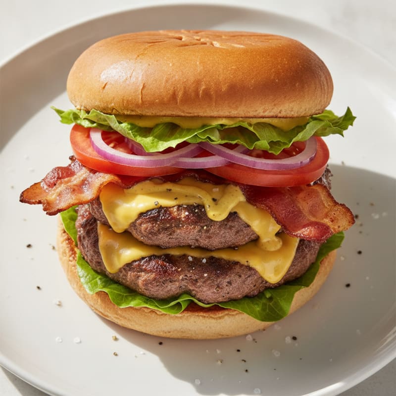 Double Bacon Cheeseburger