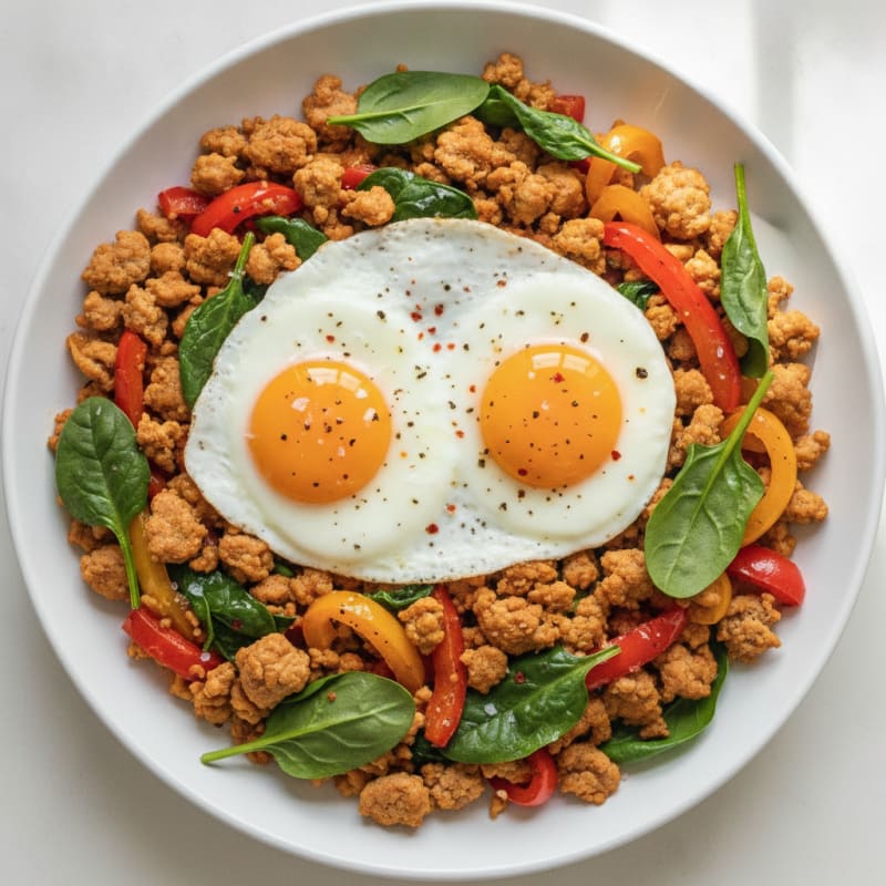 Hearty Grand Slam Breakfast Skillet