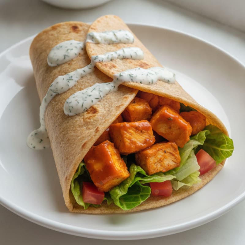 Buffalo Chicken Ranch Wrap
