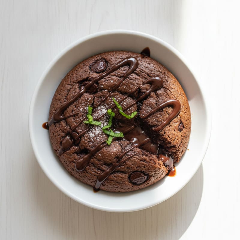 Decadent Chocolate Protein Mug Cake