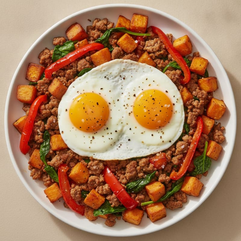 Hearty Grand Slam Breakfast Skillet