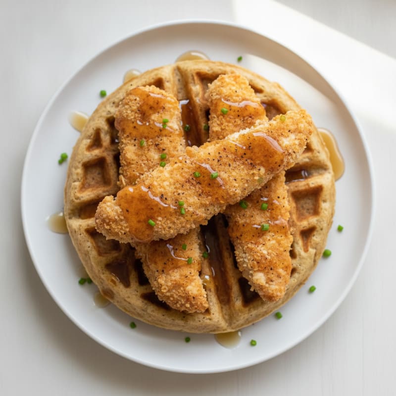 Golden Chicken & Waffles