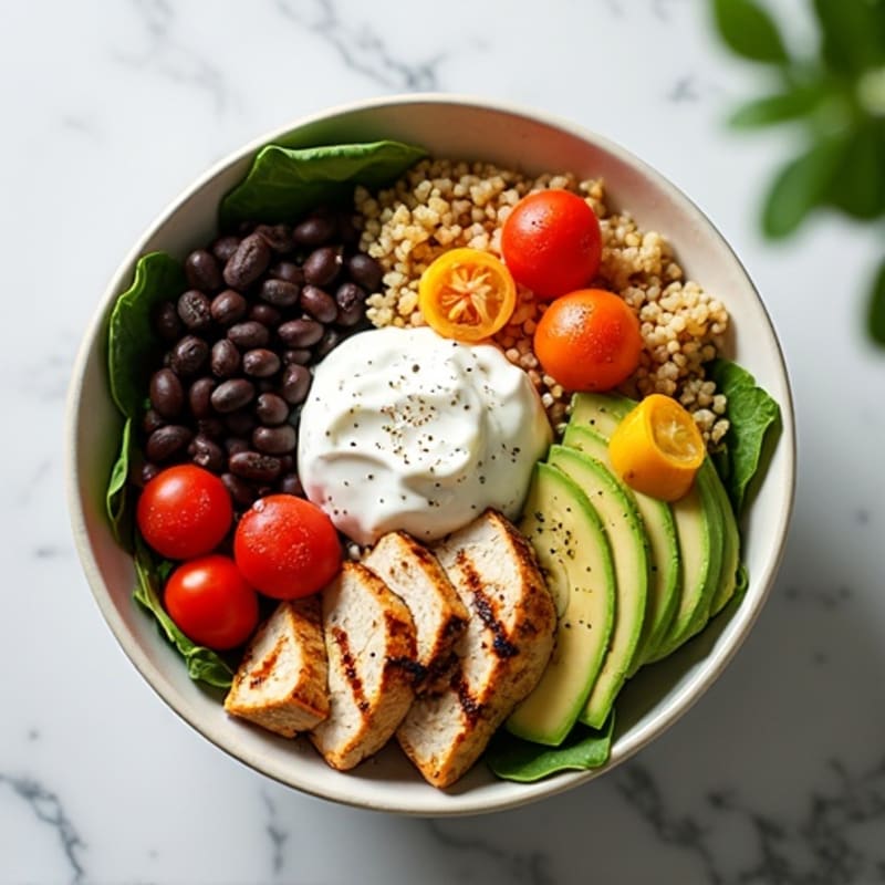 Fresh Protein Power Bowl with Quinoa