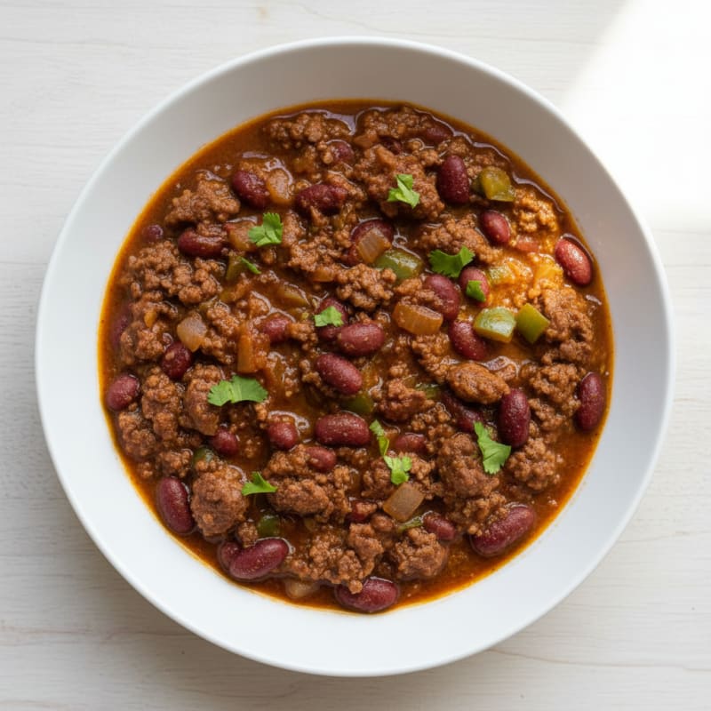 Smoky Slow-Cooked Beef Chili
