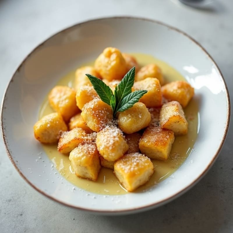Crispy Pan-Seared Ricotta Gnocchi with Sage Brown Butter