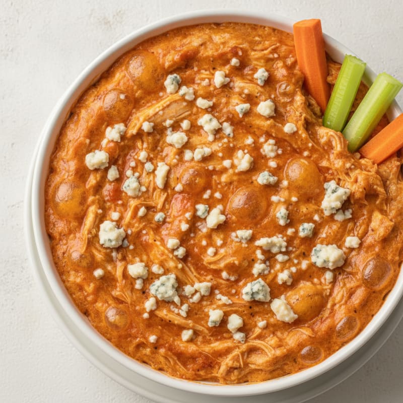 Buffalo Chicken & Blue Cheese Dip