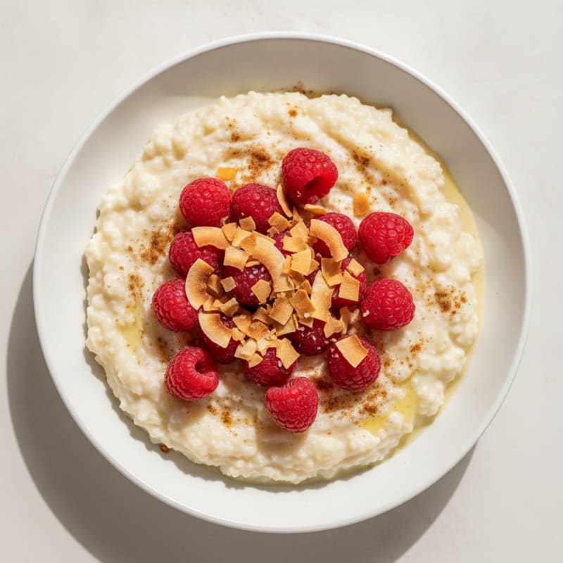 Creamy Coconut Rice Pudding