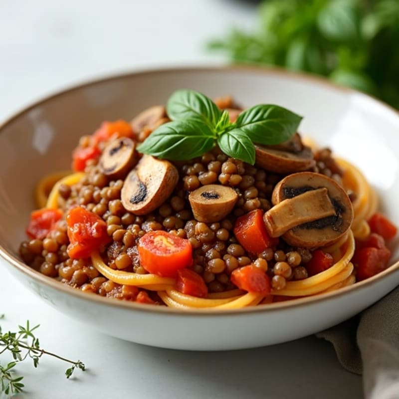 Hearty Mushroom Ragu with Fresh Herbs
