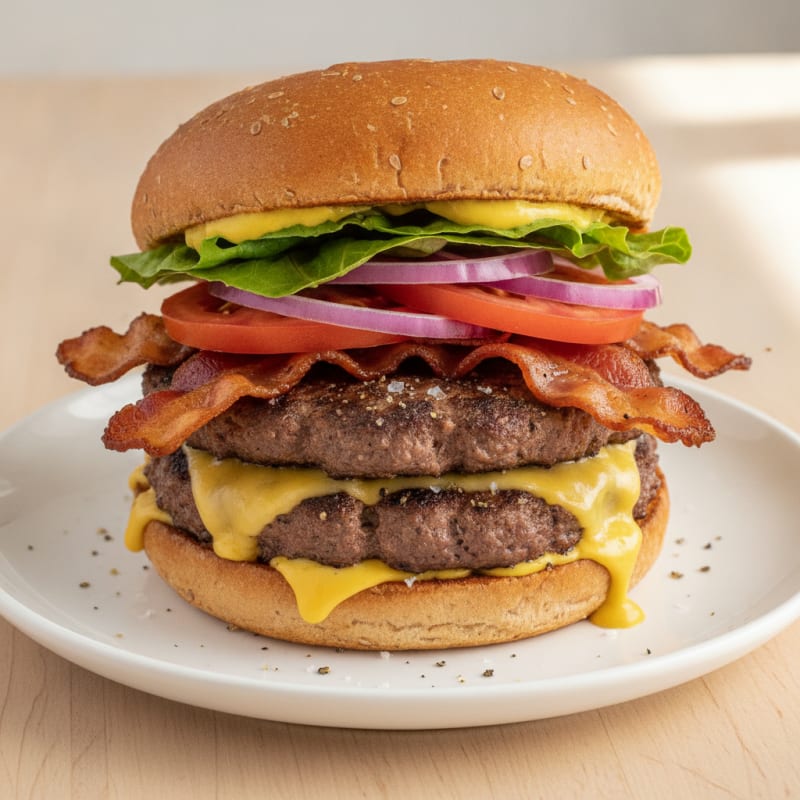 Double Bacon Cheeseburger