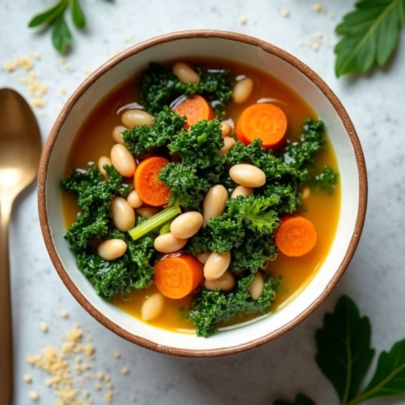 Hearty Kale and White Bean Soup