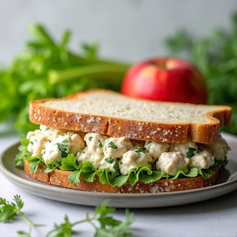 Fresh Herb Chicken Salad Sandwich