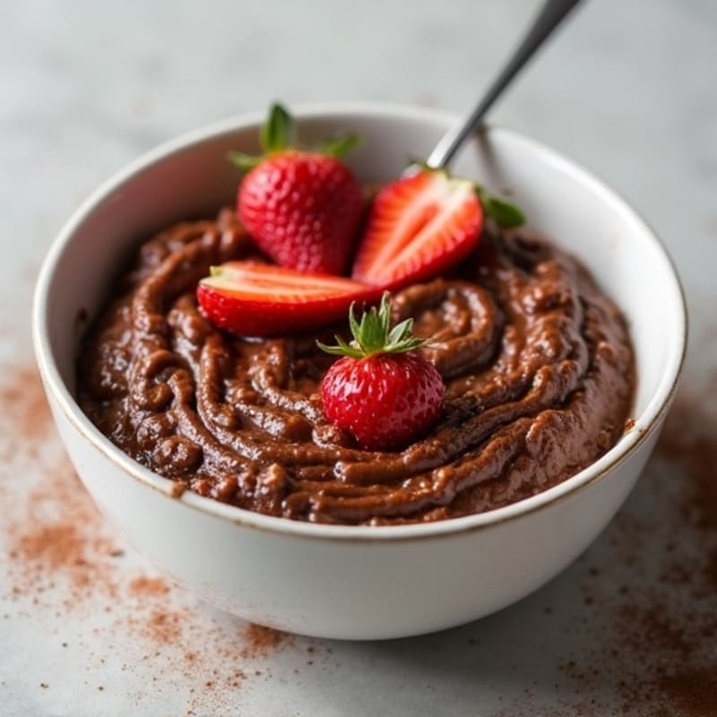 Molten Chocolate Protein Oatmeal