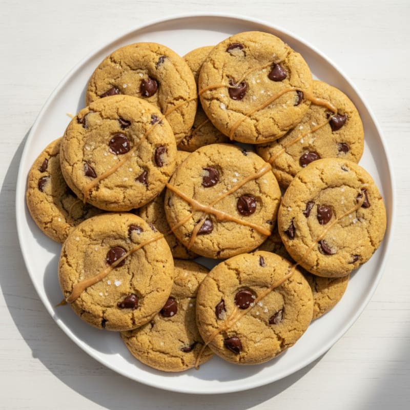Chickpea Chocolate Chip Protein Cookies
