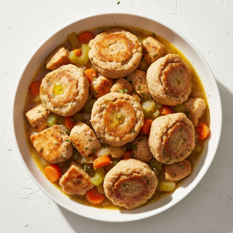 Homestyle Chicken and Herb Dumplings