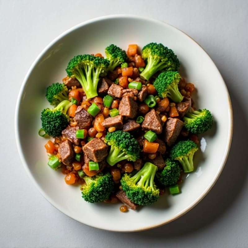 Garlic Ginger Beef and Broccoli Stir-Fry