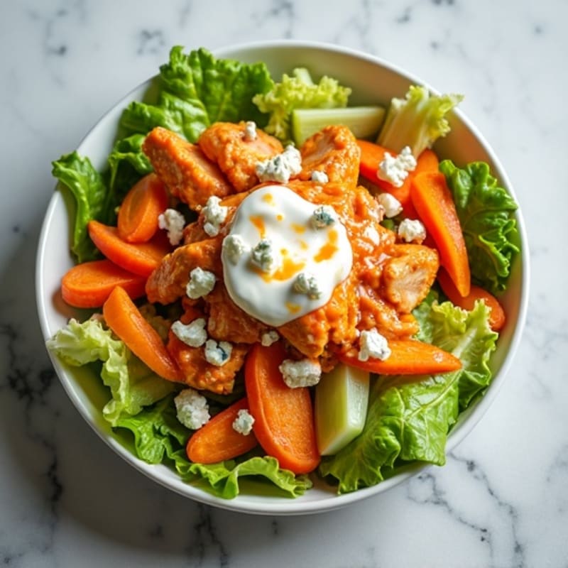 Spicy Buffalo Chicken Chopped Salad
